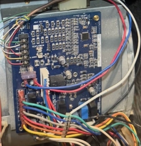 AC replacement with new control board wiring in Florissant, MO.